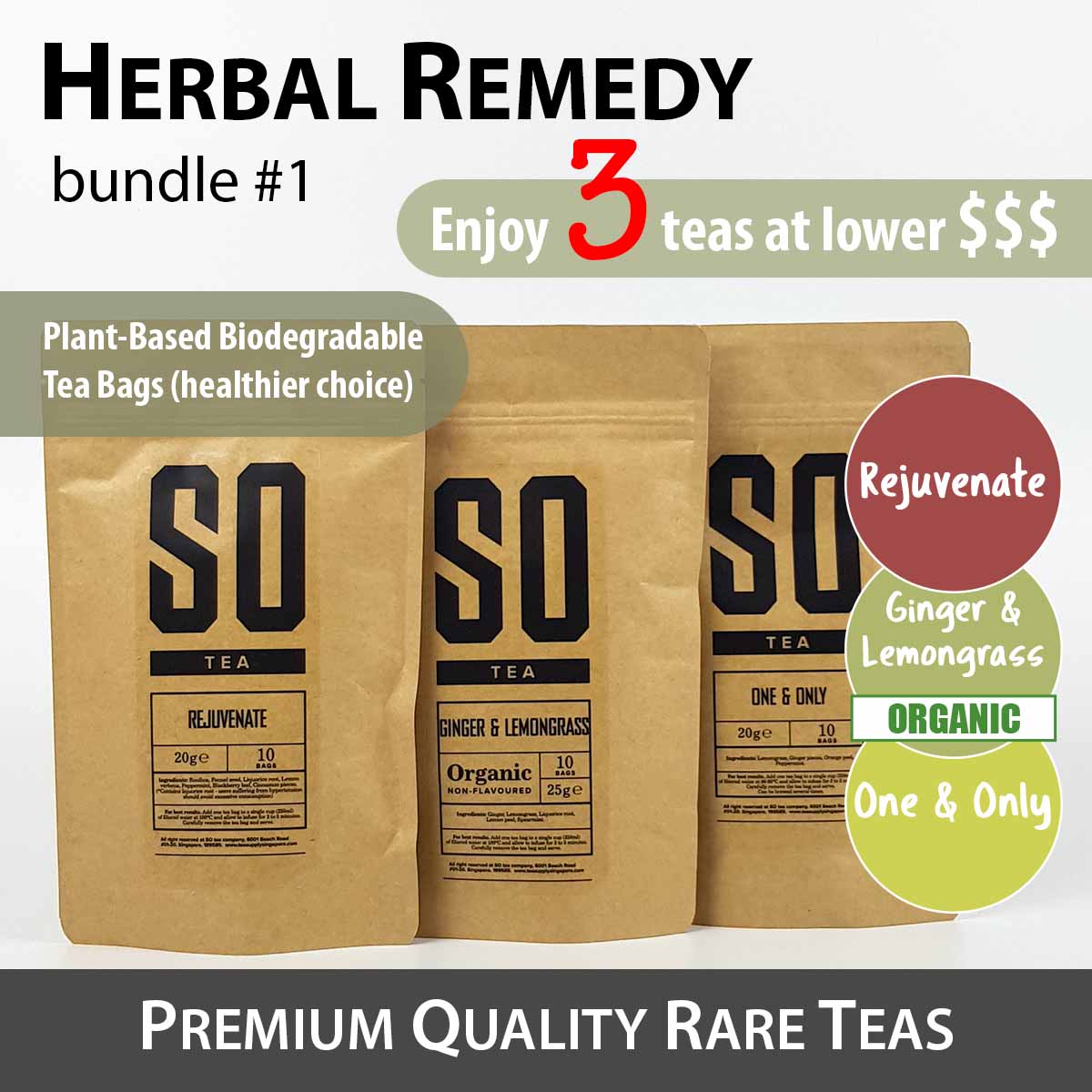 xox BUNDLE - Herbal Remedy Bundle #1