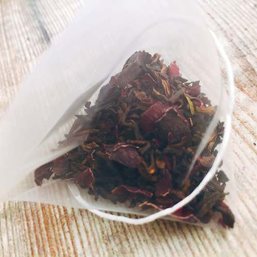 extraordinary rose pu erh chinese flower tea bag