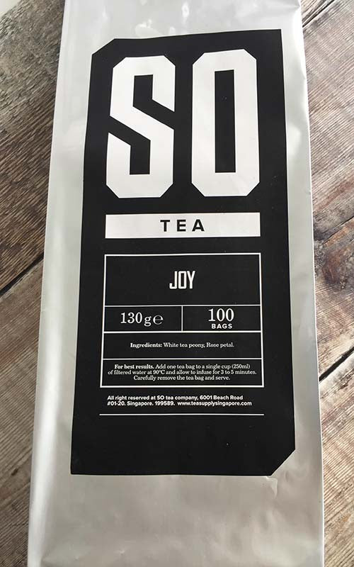 rose flower white tea singapore