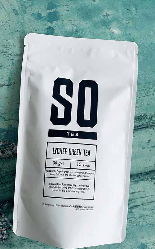 Lychee Green Tea — SO TEA