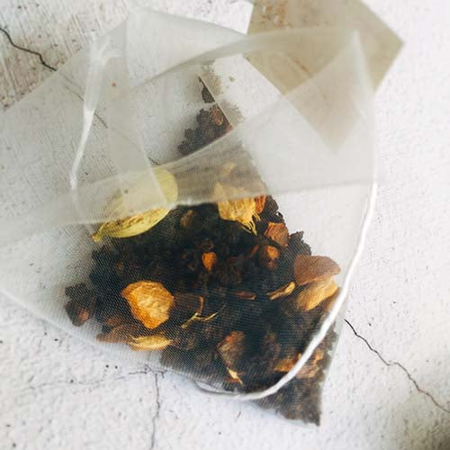 exotic chai tea bag