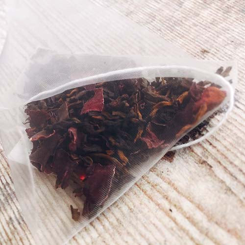 extraordinary rose pu erh chinese flower tea bag