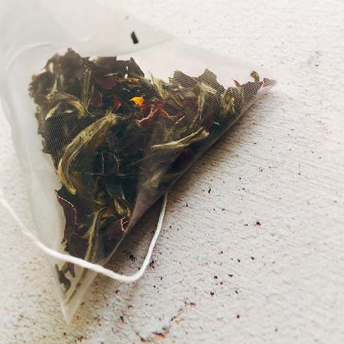 rose flower white tea