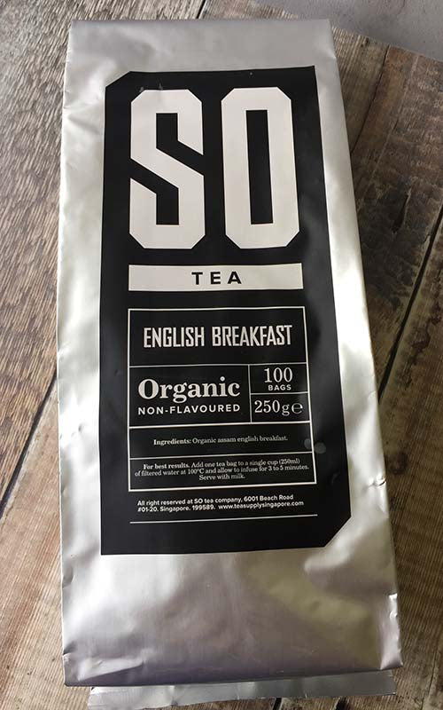 Organic English Breakfast tea shop singapore