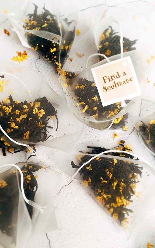 osmanthus blossom organic black tea chinese flower tea shop