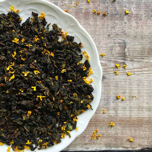 osmanthus oolong tea chinese flower tea