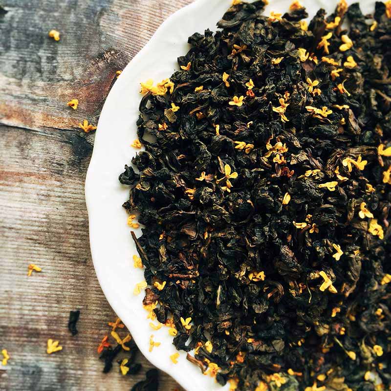 osmanthus oolong tea chinese flower tea