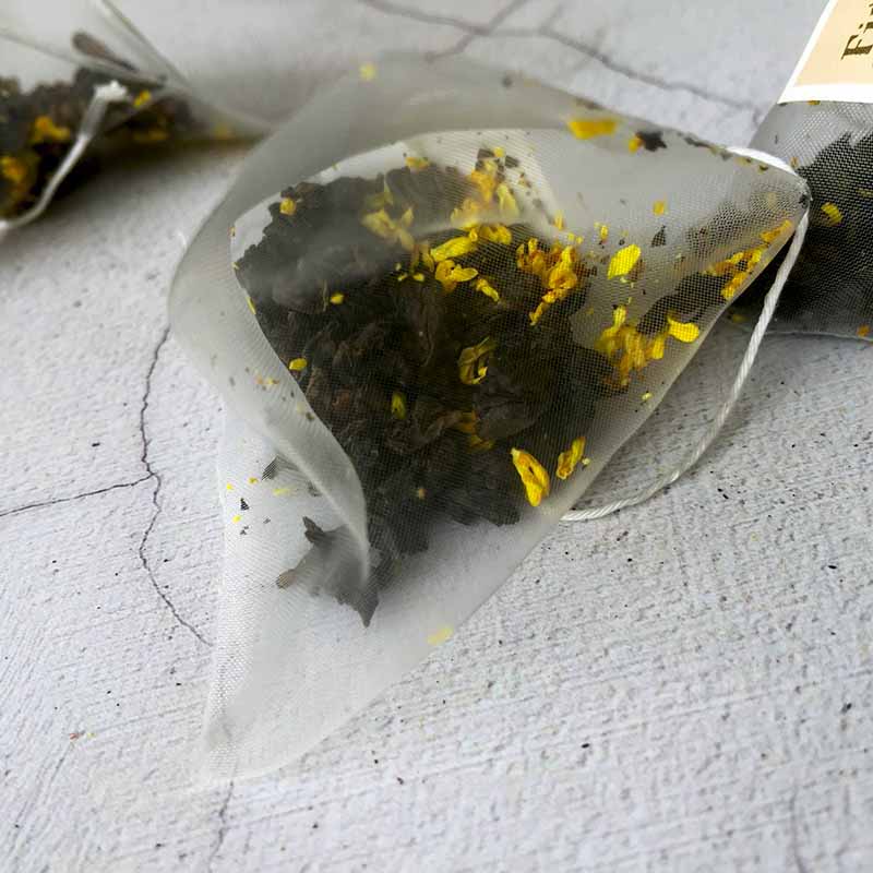 osmanthus oolong tea chinese flower tea bag