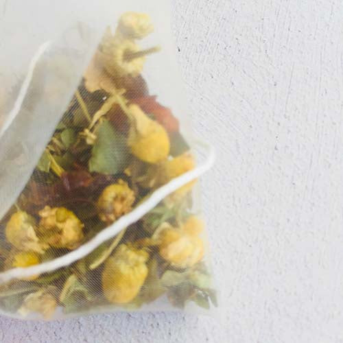 chamomile relaxation herbal tea bag